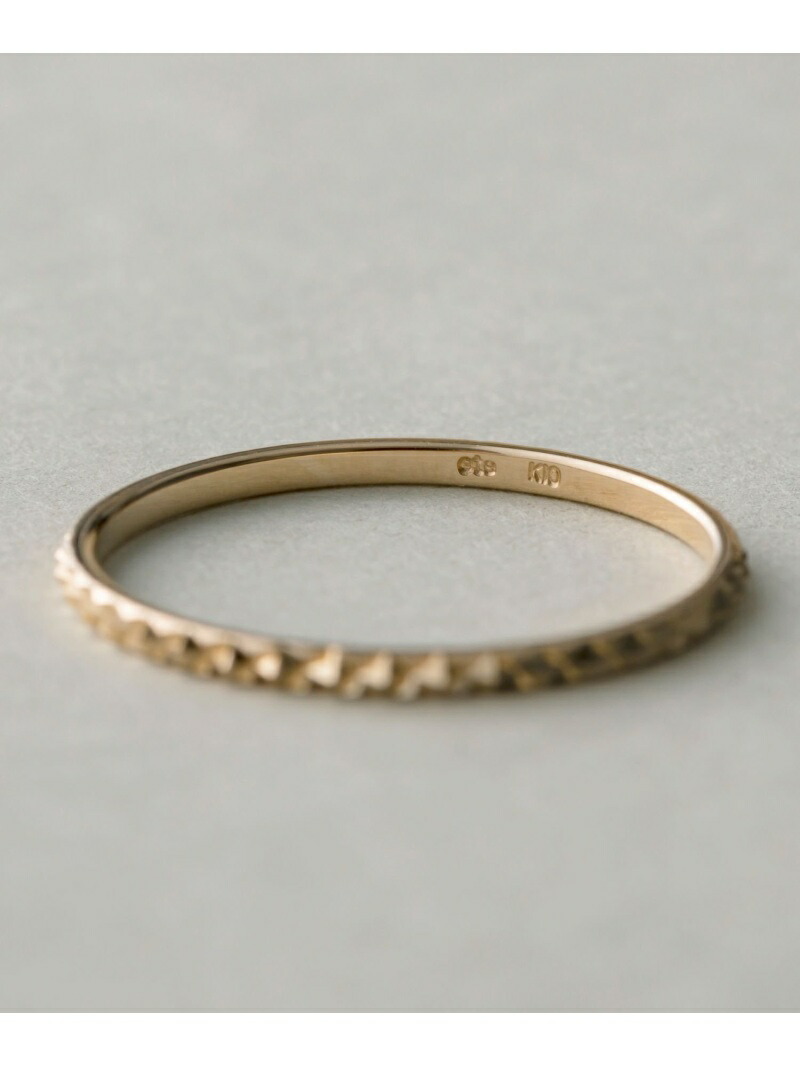 楽天市場】K10 クレール トライアングルカットリング ete エテ