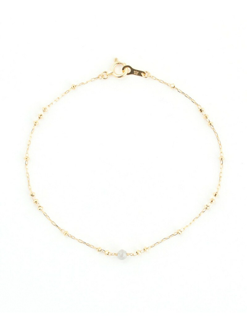 楽天市場】K18YGグレーダイヤモンドブレスレット「グレイン」 ete エテ