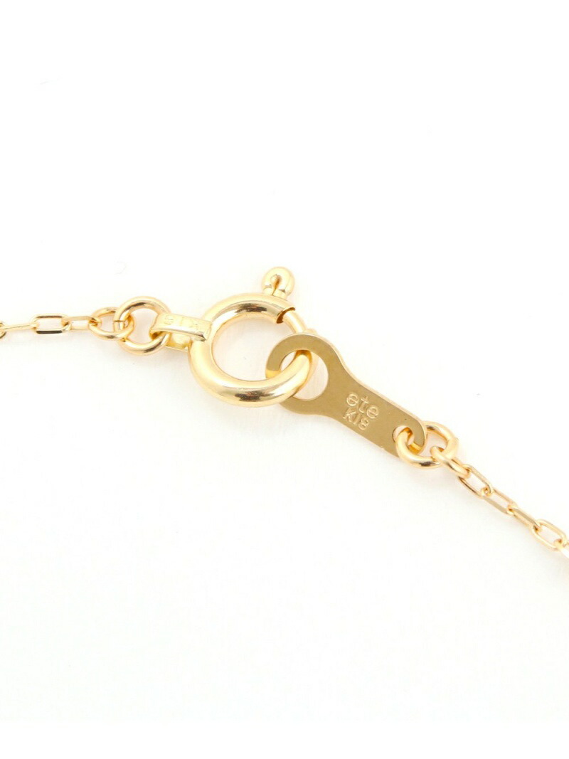 楽天市場】K18YGグレーダイヤモンドブレスレット「グレイン」 ete エテ