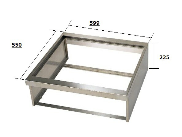 楽天市場】三菱 ビルトイン型用設置枠 トップ幅60cm用 CS-ZWAKU60