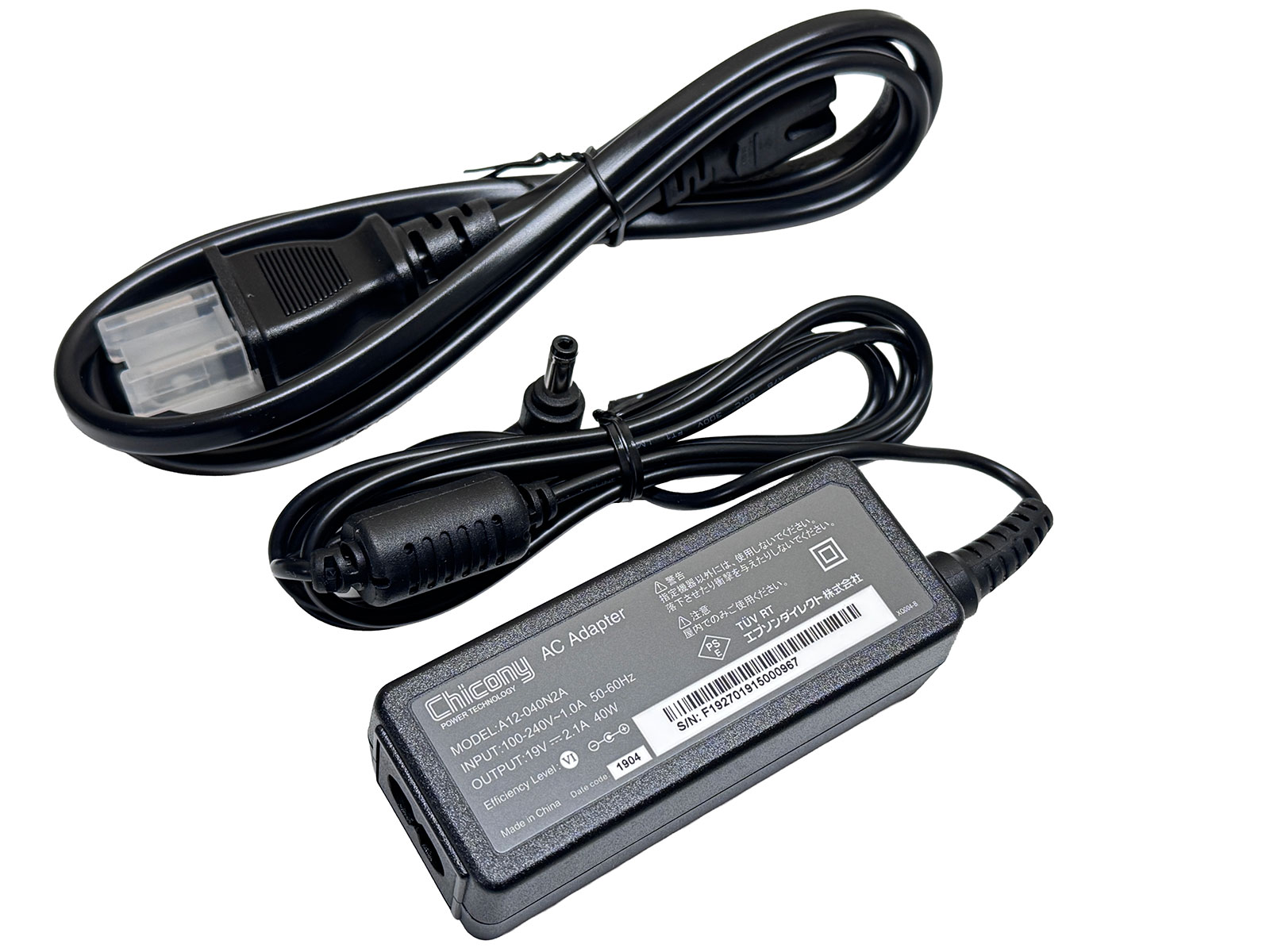 楽天市場】EPSON 純正ACアダプター 19V 2.1A 40W A12-040N2A A040R091L