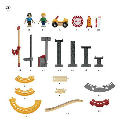 楽天市場】BRIO ブリオ レールウェイセット ローラーコースターセット
