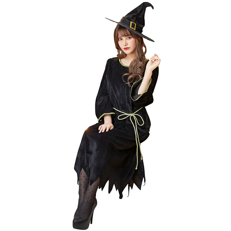 楽天市場】ハロウィンコスチューム ブラックナイトウィッチ [コスプレ