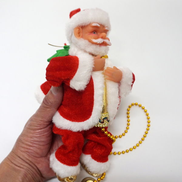 楽天市場】クリスマス 装飾 ムービングクライミングサンタ H22.5cm