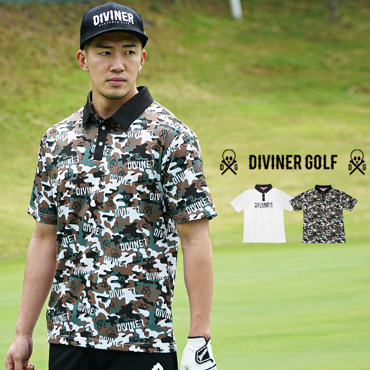 楽天市場】【DIVINER GOLF】ゴルフウェア メンズ ポロシャツ メンズ