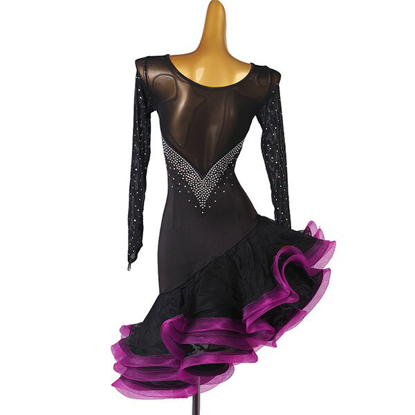 楽天市場】社交ダンス ラテンドレス ラテンダンス衣装 スカート ラテン