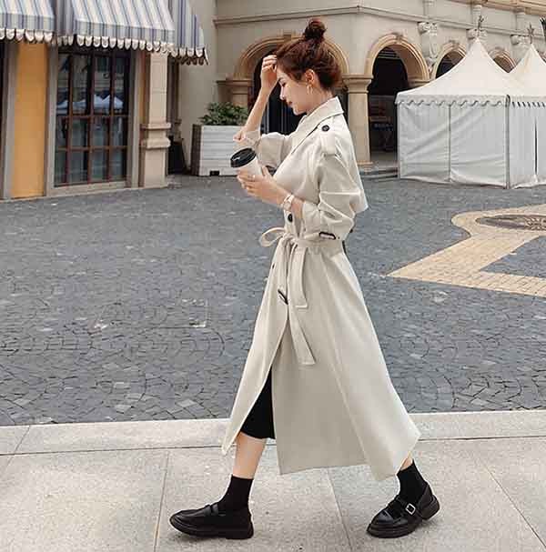 楽天市場】トレンチコート レディース アウター コート 小柄 小さい