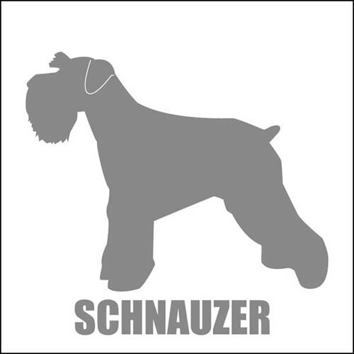 楽天市場】【1000円ポッキリ】送料無料 車 ステッカー 犬 シュナウザー