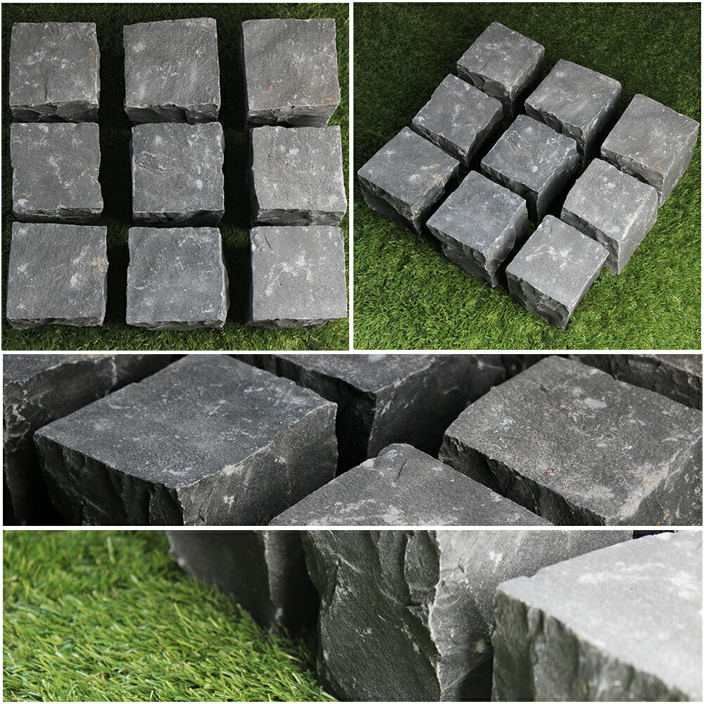 楽天市場】【一丁掛 ピンコロストーン キューブ 12個入 ブラック