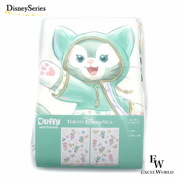 楽天市場】ダッフィー カーテン ダッフィー＆フレンズ ビューティフル