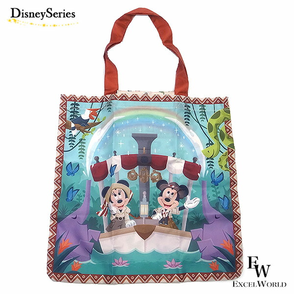 楽天市場】ショッピングバッグ ミッキー＆ミニー 41周年 ワイルド