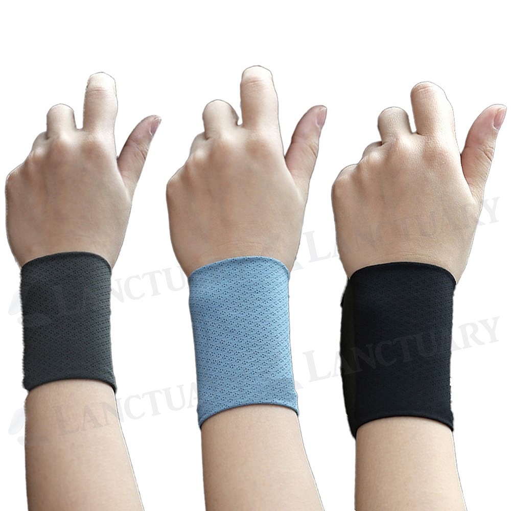 楽天市場】クールリストバンド 同色2組(4個)セット 柔軟性あり 通気性