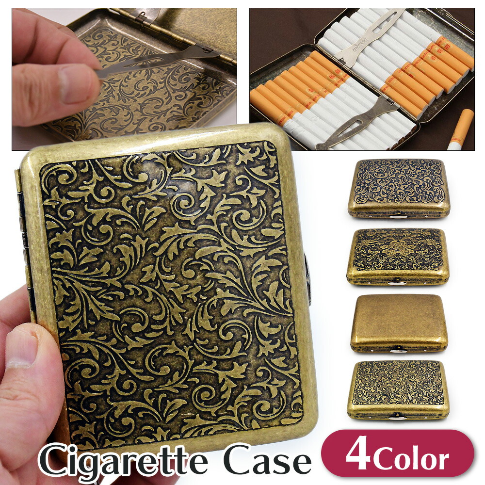 楽天市場】アラベスク シガレット ケース レギュラーサイズ 唐草 牡丹