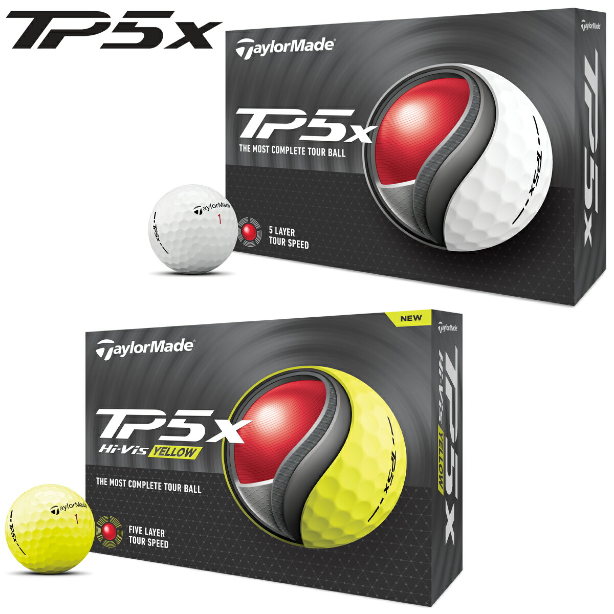 楽天市場】【11%OFF】テーラーメイドTP5Xゴルフボール1ダース12個入り