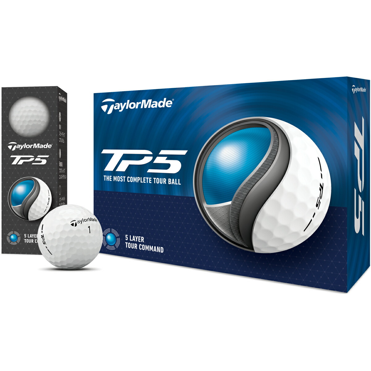 楽天市場】テーラーメイドTP5ゴルフボール1ダース12個入りTaylor Made