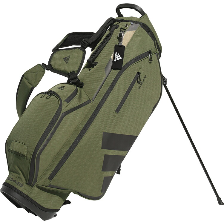 ふみちゃんadidas ゴルフバッグキャディバッグDG711 HG5752 アディダス