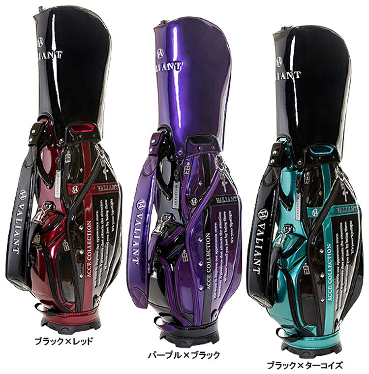 VALIANT ヴァリアント ゴルフバッグ キャディーバック エナメル
