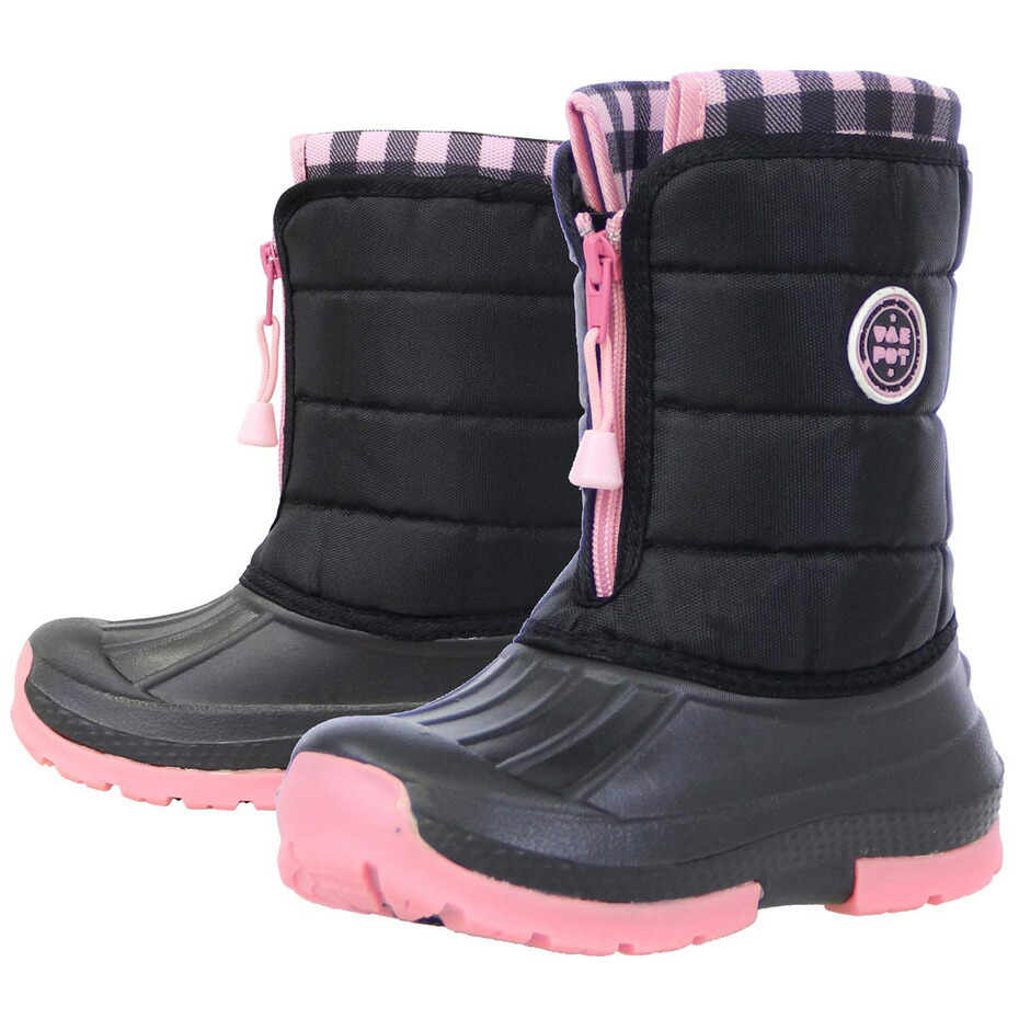 楽天市場】スノーブーツ キッズ ジュニア スノーシューズ 子供 防寒