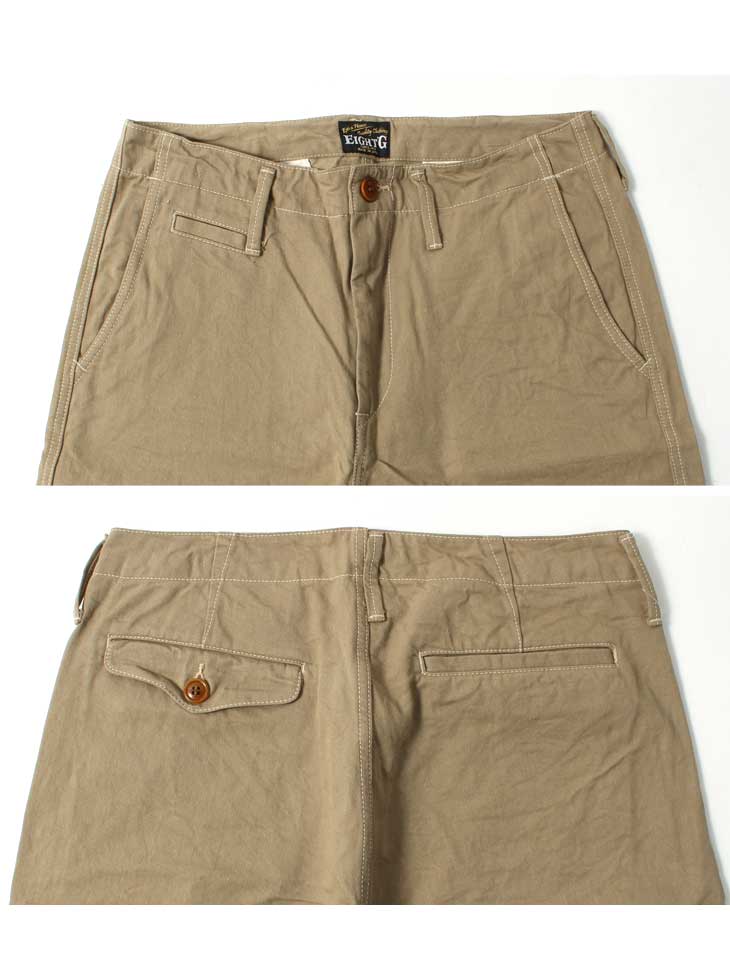 楽天市場】エイトジー ショートパンツ メンズ チノ 日本製 ハーフ