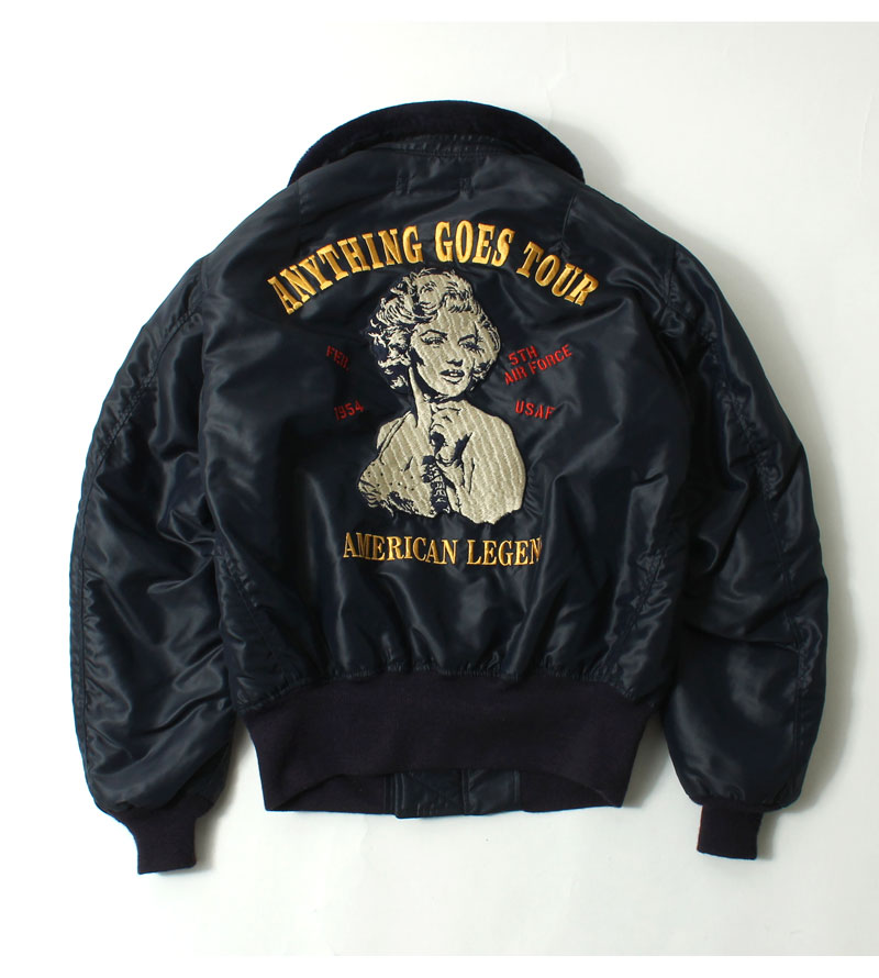 楽天市場】トイズマッコイ B-15C フライトジャケット マリリンモンロー