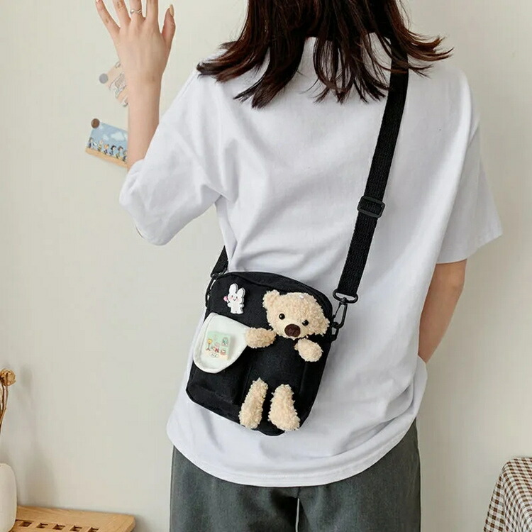 楽天市場】くま（ショルダーバッグ・メッセンジャーバッグ｜バッグ