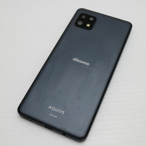楽天市場】【中古】安心保証 超美品 SH-54B AQUOS sense6 ブラック
