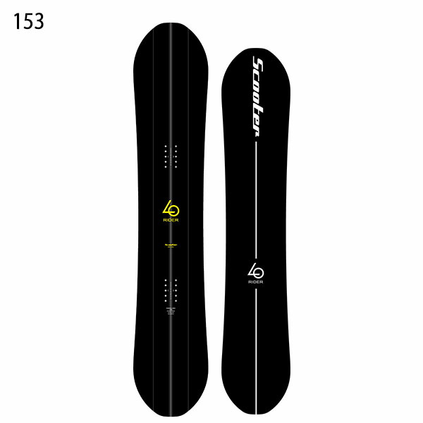 楽天市場】送料無料 スノーボード 板 Scooter スクーター LO-RIDER