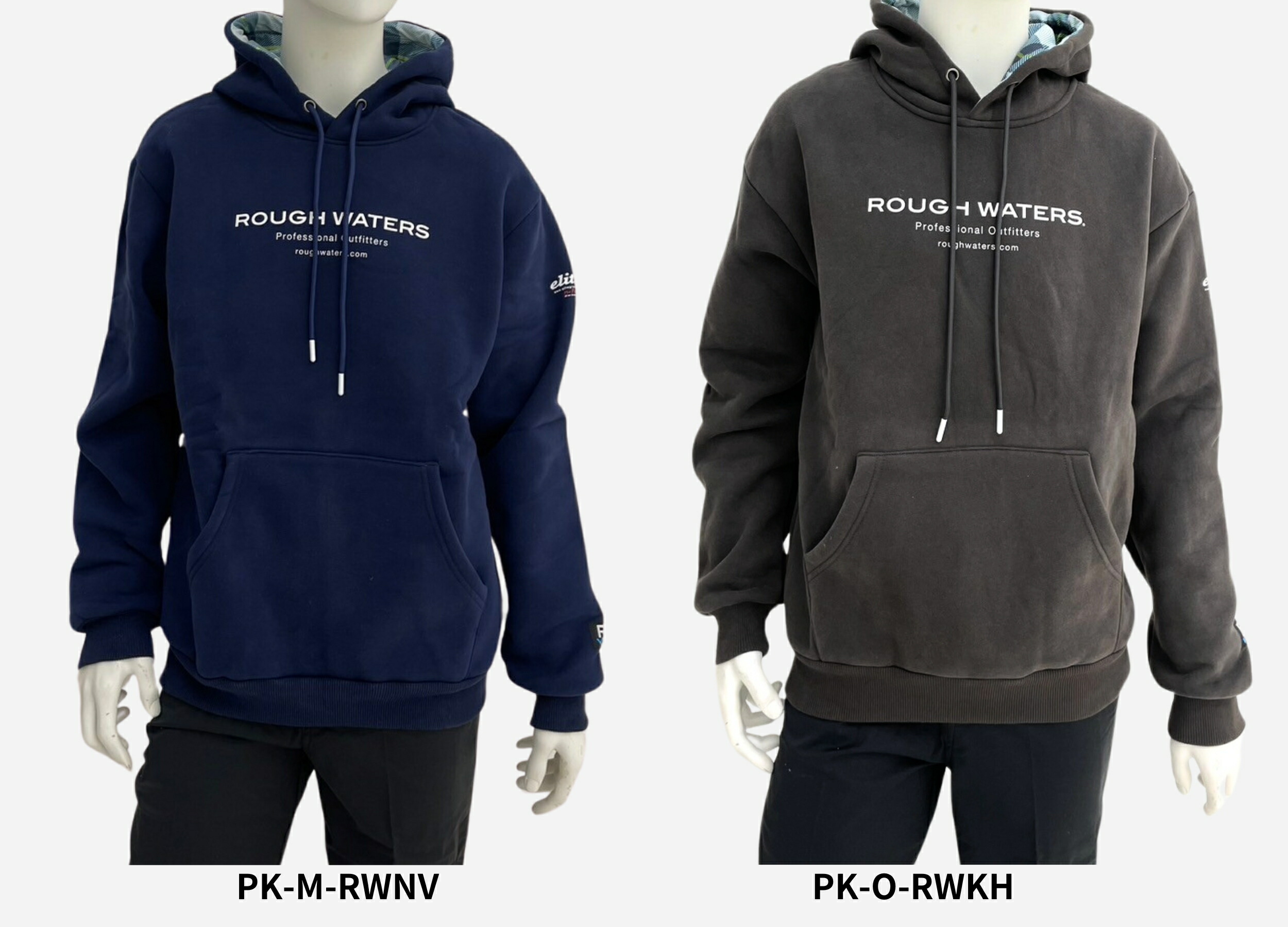 楽天市場】【ROUGH WATERロゴ 厚手パーカー5タイプ】 カジュアル