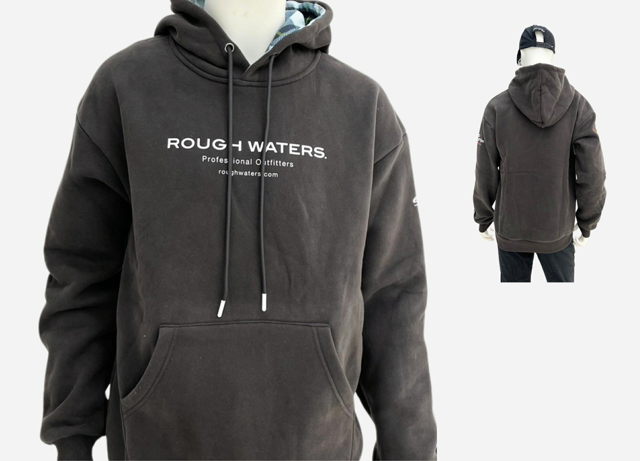 楽天市場】【ROUGH WATERロゴ 厚手パーカー5タイプ】 カジュアル