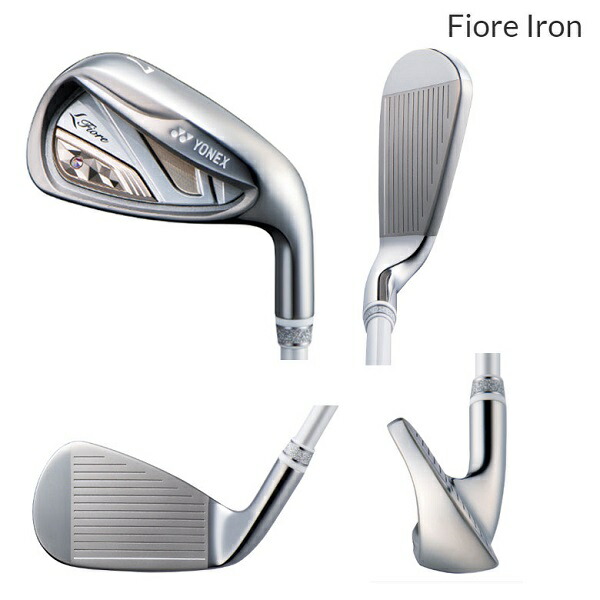 楽天市場】ヨネックス レディース フィオーレ アイアンセット カーボン