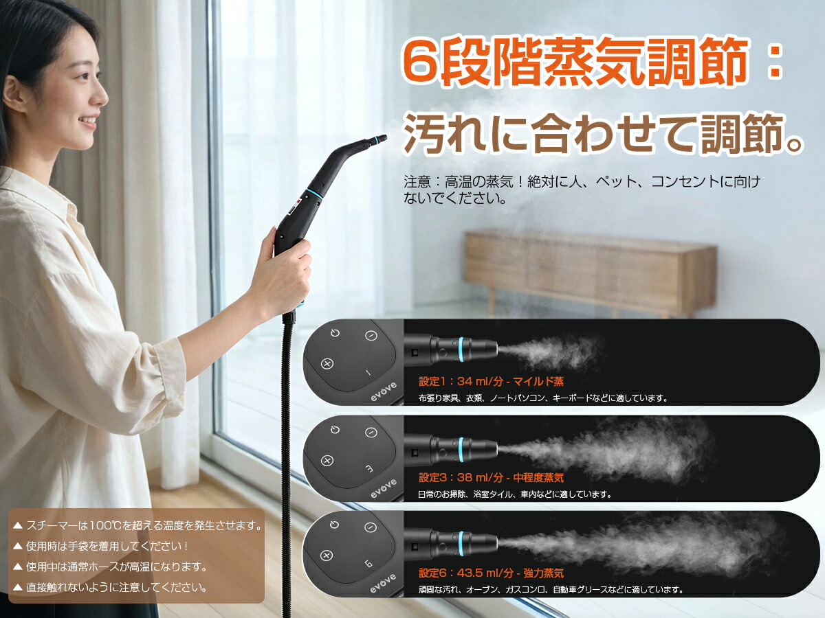 楽天市場】スチームクリーナー 小型 ミニ ボイラー式 送料無料 畳 除菌