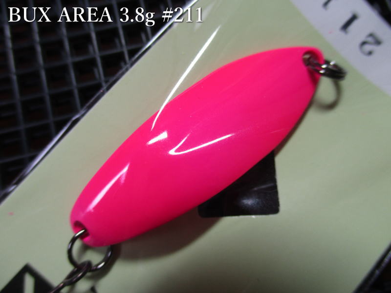 楽天市場】バックス [エリア] 3.8g /37.8mm ～全17色 ＜アングラーズ