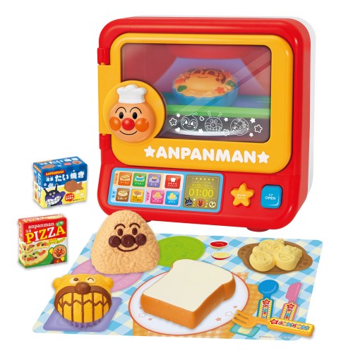 楽天市場】アンパンマン こんがり焼けたよ！いろがわりオーブンレンジ