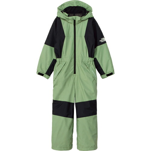 キッズ ノースフェイス 140cm スキーウェア セットアップ 中古美品