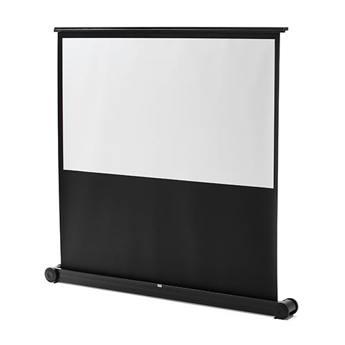 楽天市場】プロジェクタースクリーン 80インチ 自立式 持ち運び可能 床