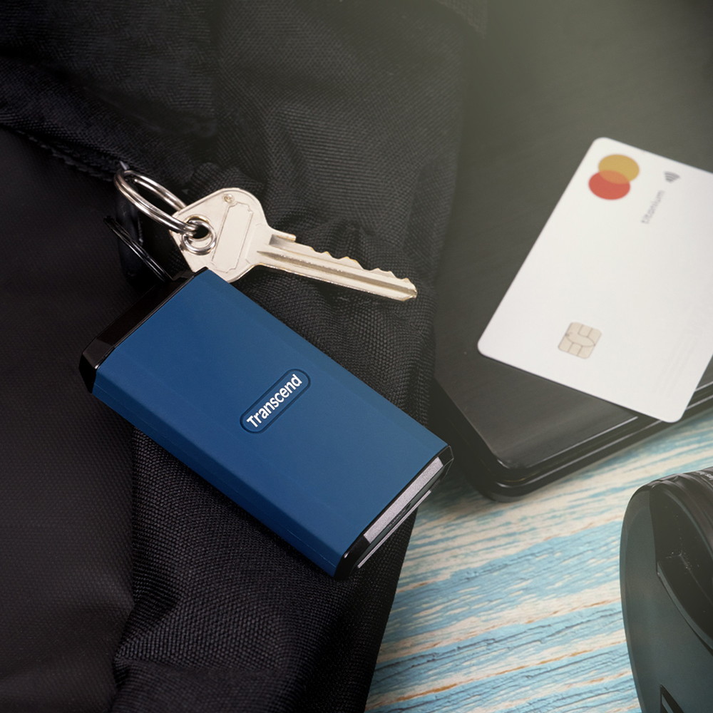 楽天市場】外付けSSD 4TB ポータブルSSD Transcend 最大2000MB/s 小型