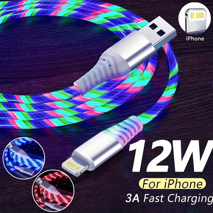 楽天市場】iphone光る充電器の通販