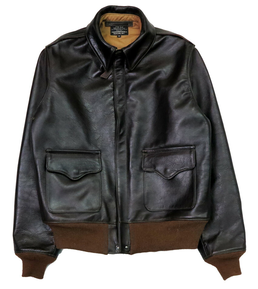 楽天市場】エアロレザー AERO LEATHER フライトジャケット A-2 10490