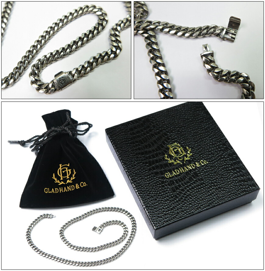 楽天市場】GLAD HAND JEWERLY グラッドハンド ナロー チェーン