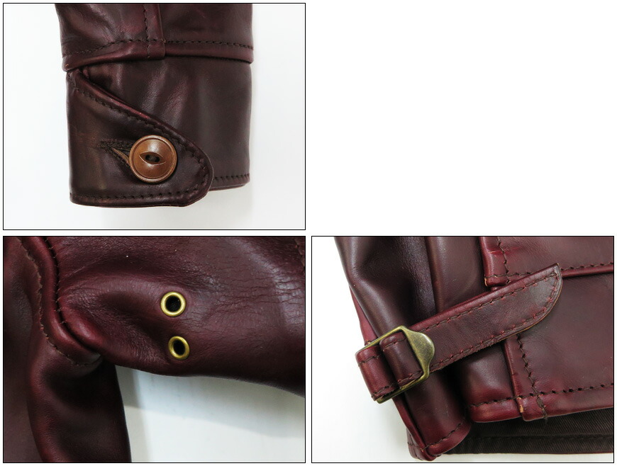 楽天市場】エアロレザー AERO LEATHER ライダースジャケット