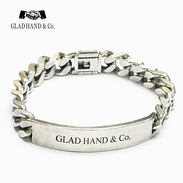 楽天市場】GLAD HAND JEWERLY グラッドハンド ID ブレスレット Lサイズ