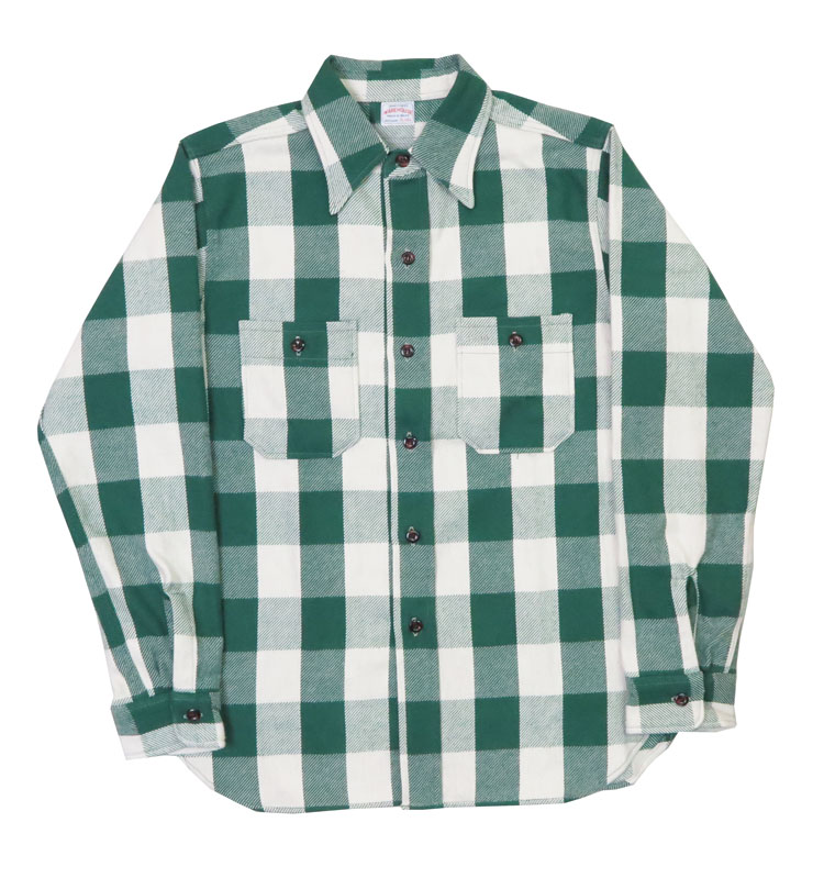 楽天市場】ウェアハウス WAREHOUSE フランネル シャツ 長袖 チェック A