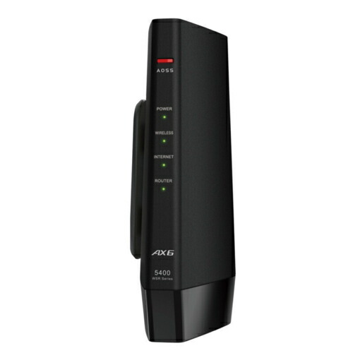 楽天市場】バッファロー(BUFFALO) WSR-5400AX6P-BK ブラック Wi-Fi 6