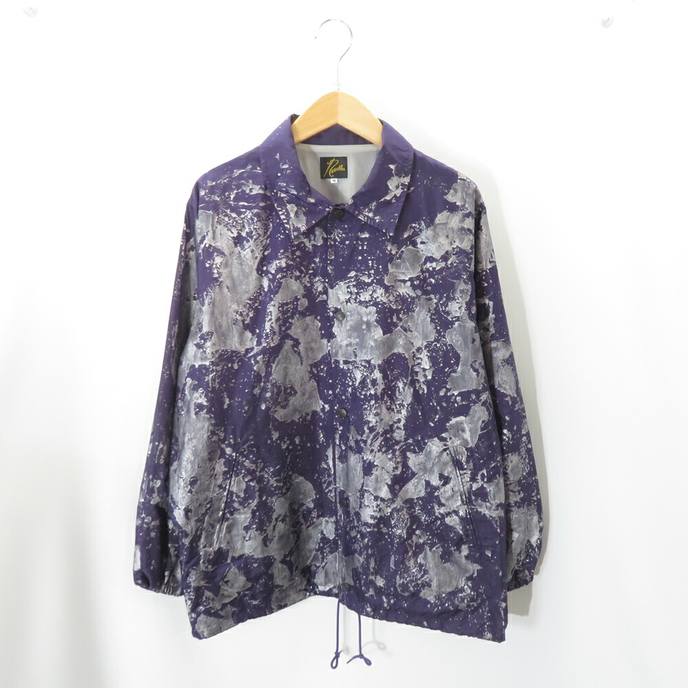 楽天市場】NEEDLES 20ss COACH JACKET PURPLE POLY TAFFETA REFLECTIVE