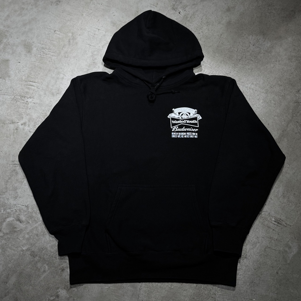 楽天市場】WASTED YOUTH BUDWEISER HOODIE SIZE-L ウェイステッド