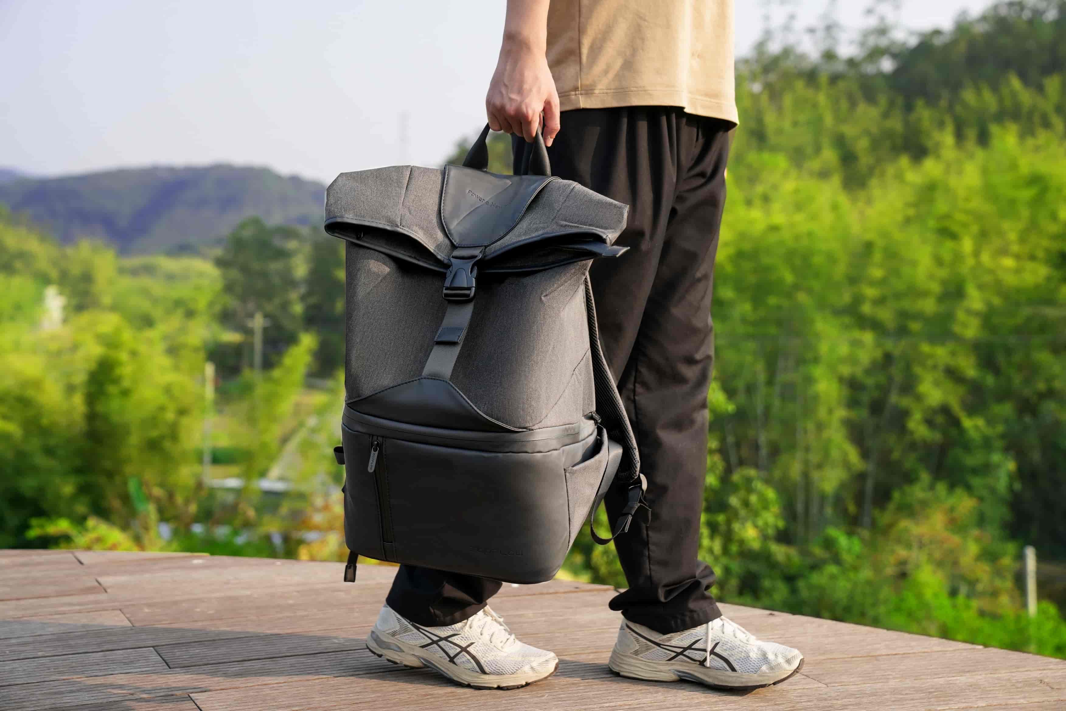 楽天市場】EcoFlow ロールトップリュック ポータブル電源用収納バッグ