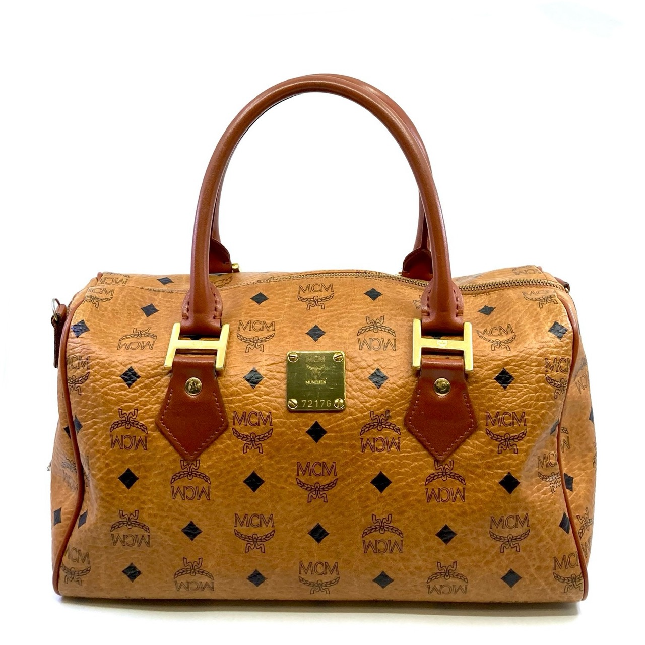 楽天市場】MCM エムシーエム ヴィセトス ハンドバッグ ミニボストン