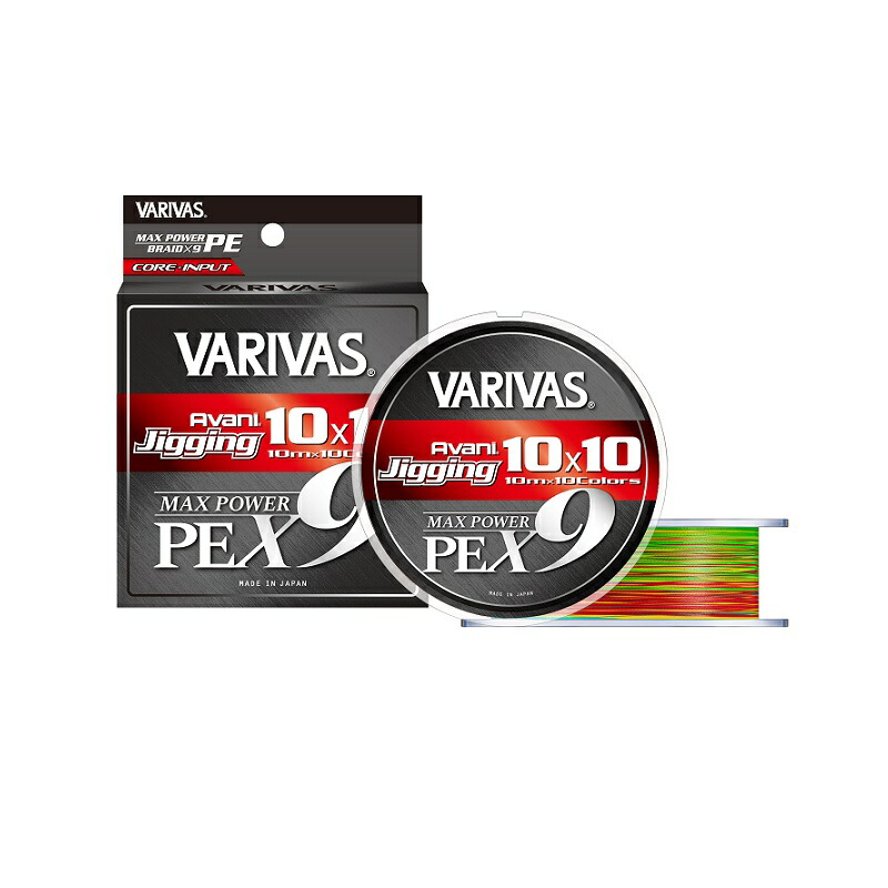 楽天市場】バリバス マックスパワー 10×10 3号 400mの通販