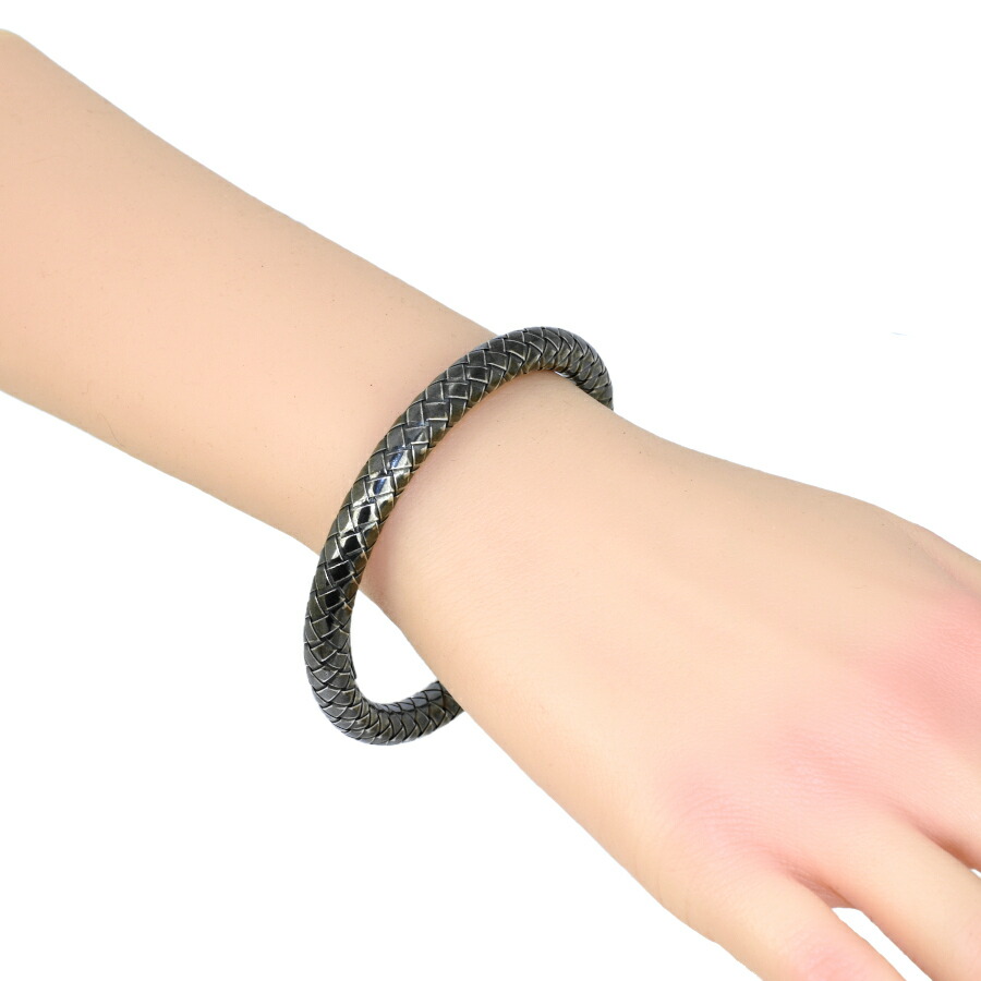 楽天市場】【中古】ボッテガヴェネタ イントレチャート バングル