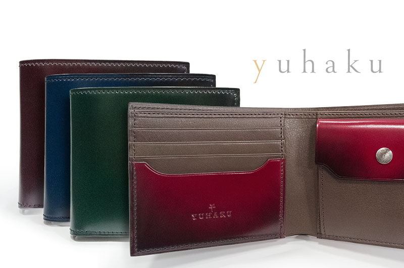 楽天市場】[yuhaku正規販売店]yuhaku / ユハク 二つ折り財布[ Diamant